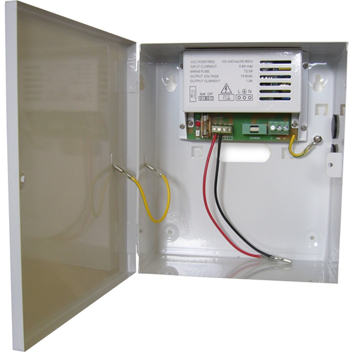 W Box WBXPSU1A12V Strømforsyning - Ekstern - 120 V AC, 230 V AC Input - 13,8 V DC @ 1 A Output