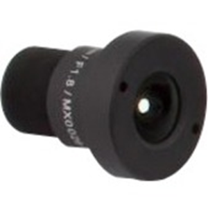 Mobotix B036 - 3,60 mm - f/1,8 - Ultravidvinkel fastsat Linse - Designed for Overvågningskamera - 90 mm Længde