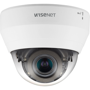 Wisenet QND-6082R 2 Megapixel Netværkskamera - Dome - 20 m Night Vision - H.265, MJPEG, H.264 - 1920 x 1080 - 3,1x Optical - CMOS - Glat montering, Vægmontering, Loftsmontering