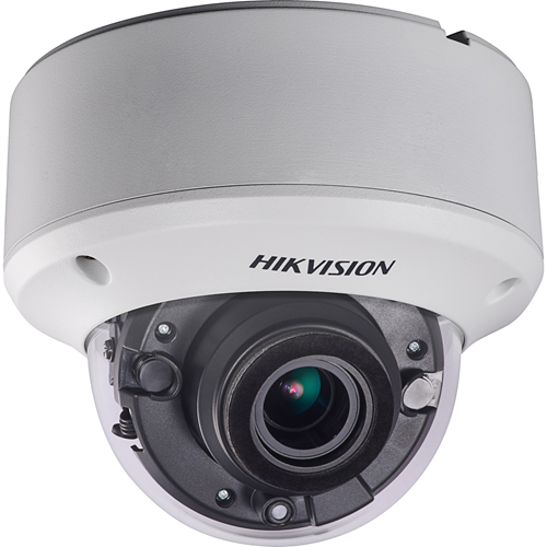 Hikvision DS-2CE56D8T-VPIT3ZE 2 Megapixel Overvågningskamera - Dome - 60 m - 1920 x 1080 - 2,70 mm - 5x Optical - CMOS - Vægmontering, Vertikalbeslag, Mastemontering, Hjørnemontering, Loftindsats
