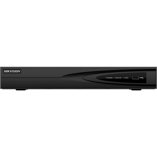 Hikvision EasyIP DS-7604NI-K1/4P(B) 4 Kanal Kablet Videoovervågningsstation - Netværksvideooptager - HDMI
