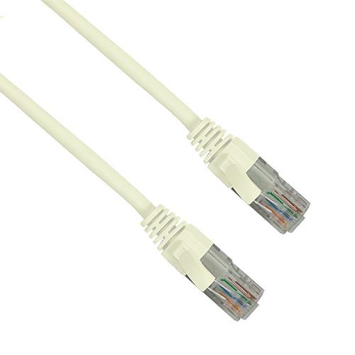 Cat6 UTP Rj45 Booted Patch Lead White 1m