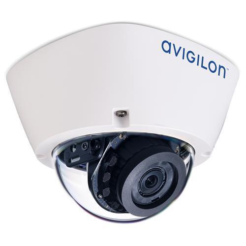 Avigilon 2.0C-H5A-D1-IR H5A Series, WDR IP66 2MP 3.3-9mm Varifocal Lens, IR 35M IP Dome Camera, White