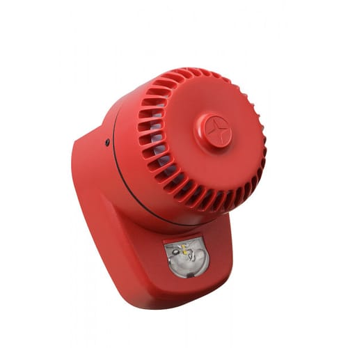 Rolp-Lx-R Sounder Beacon,Wall,Red