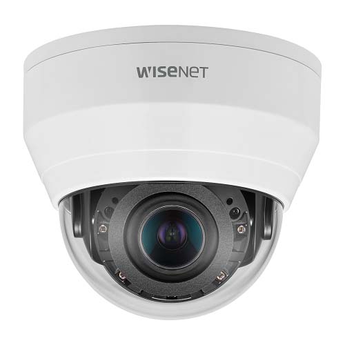 Hanwha Wisenet Q Dome Camera 5mp 3.2-10mm Varifocal Lens 20m IR IP Poe