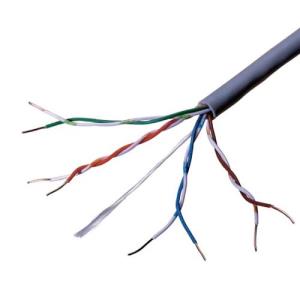Connectix 305 m Kategori 5e Netværks Kabel til Netværksenhed - First End: Blottet ledning - Second End: Bare Wire