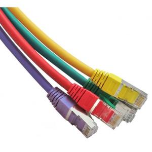 Connectix 50 cm Kategori 6a Netværks Kabel til Netværksenhed - 10 Gbit/s - Forlængerledning - Afskærmning - LSZH - Lilla