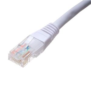 Cat6 UTP Rj45 Booted Patch Lead White 2m
