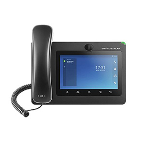 2N 91378362EU Grandstream Series, Videophone with 7" Touchscreen, Black
