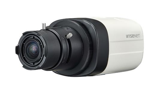 Hanwha HCB-6000PH Wisenet HD Plus Series, WDR 2MP, HDoC Box Camera, White