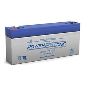 Powersonic PS-1270VdS PS Series, 12V, 7Ah, 6 Cells, Sealed Lead Acid Rechargable Battery, 20-Hr Rate Capacity 