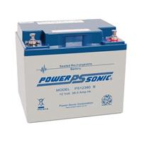 Powersonic PS-12380 PS Series, 12V, 38Ah, Sealed Lead Acid Rechargable Battery, 20-Hr Rate Capacity 