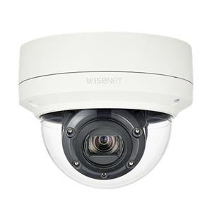 Hanwha XNV-6120R Wisenet X Series, WDR IP67 2MP 5.2-62.4mm Varifocal Lens, IR 70M IP Dome Camera, White